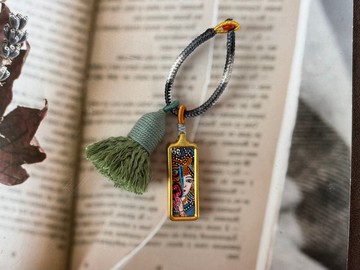 前世今生唐卡吊墜(合金長款)