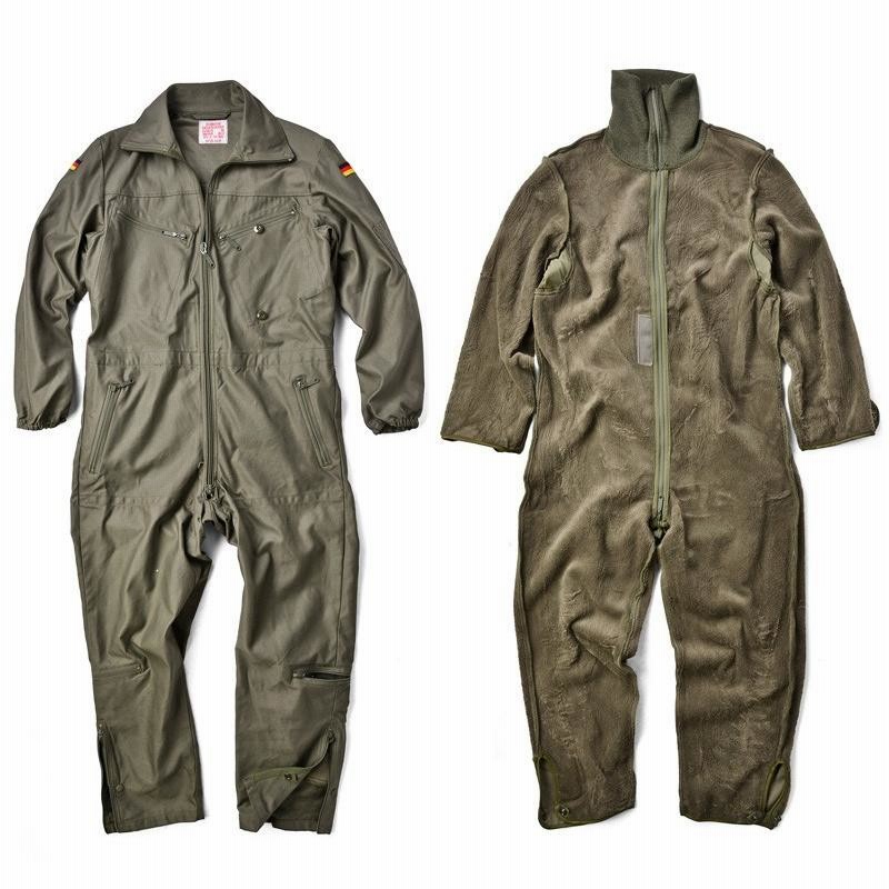 ミリタリー タンカース カバーオール ライナー付き ドイツ軍 実物 新品 ...