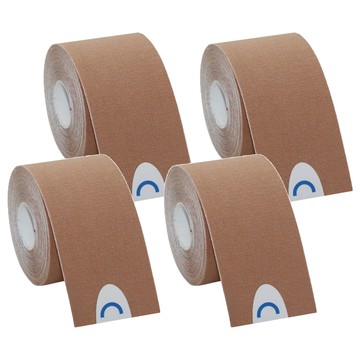 S-SportPlus+ 肌肉貼布 75公分 膚色 運動防護 肌肉支撐 彈性透氣  4捲