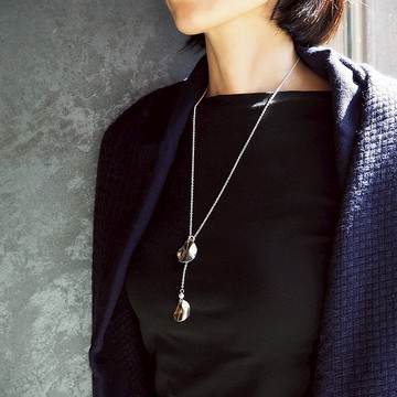 pearl wave necklace_珍珠波浪項鍊