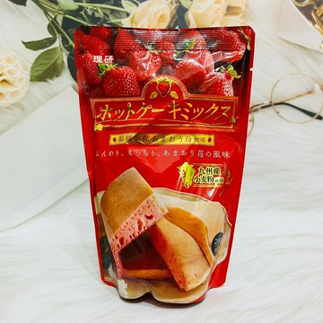 日本 理研 濃厚草莓風味鬆餅粉 200g 草莓 鬆餅 鬆餅粉 福岡甘王草莓