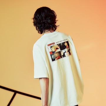 CACO-音駒高校球員劇照短T-男女共穿【J1HA006】