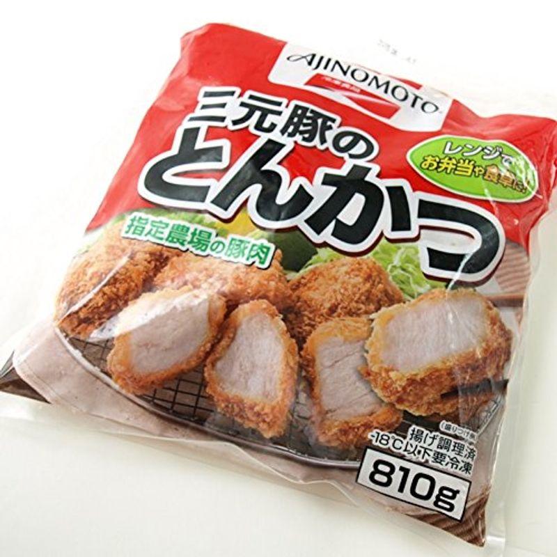 味の素 冷凍 三元豚のとんかつ 810g×4個