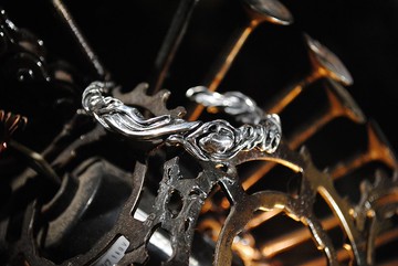 Alarein/手工銀飾/騎士系列/手環/ 自由意志White Soul