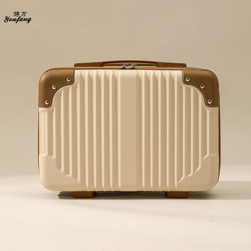 楓林宜居 韓版手提箱小型行李箱14寸化妝箱收納包裝箱迷你旅行箱子伴手禮盒