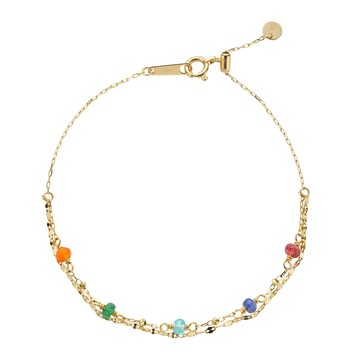 *【va vendome aoyama】彩色寶石手鍊