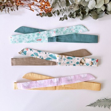 島森家 / 細版髮帶 / 清爽