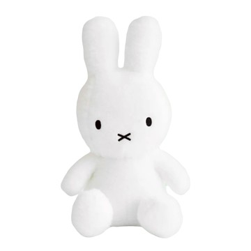 Miffy 奶油絨毛玩偶  1個  25cm  白色