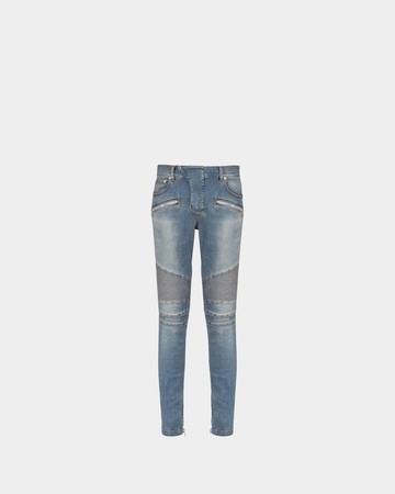 BALMAIN 機車風牛仔褲 - 32