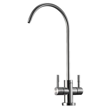 喜特麗雙出水無鉛鵝頸龍頭/2886C01