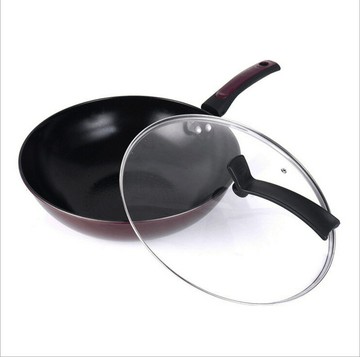 不沾鍋 平底鍋 炒鍋不粘鍋鐵鍋家用炒菜鍋韓式小煎鍋平底鍋燃氣電磁爐適用禮品鍋「99購物節」