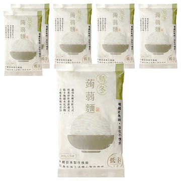 自在食刻 烏冬蒟蒻麵  200g  6包