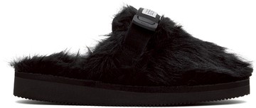 SUICOKE 黑色 ZAVO-2EU 穆勒鞋