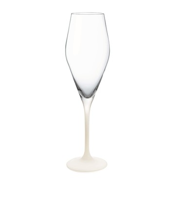 Villeroy & Boch Set of 4 Manufacture Rock Blanc Champagne Glasses