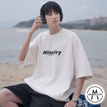 【M世代】短袖t恤 大尺碼T恤寬鬆上衣 短袖 男女情侶衣 寬版上衣短T 上衣短袖 情侶裝 男裝男生衣服ATYT381