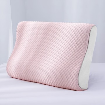 Home of flowers 繁花之家 涼感透氣乳膠枕枕套  61 x 41 x 12cm  薔薇粉  1個