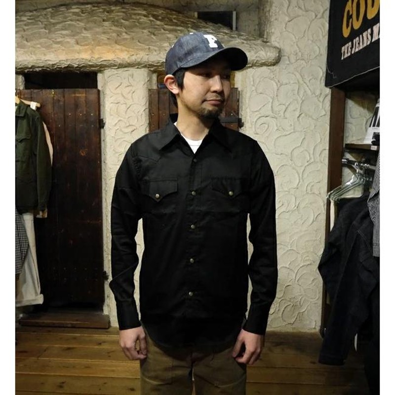 フルカウント FULL COUNT ウエスタンシャツ 4894BK WESTERN SHIRT