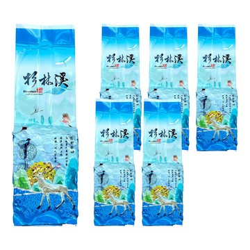 龍源茶品 鑫龍源 杉林溪極品手採花香高山烏龍茶葉 附提袋  1組  6包  150g