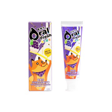 歐樂芬兒童牙膏60g-葡萄