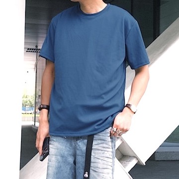 【AMERO】男女裝 圓領短袖T恤 3M吸濕速乾 素面 情侶裝