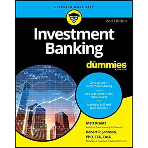 Investment Banking for Dummies (Paperback  2)