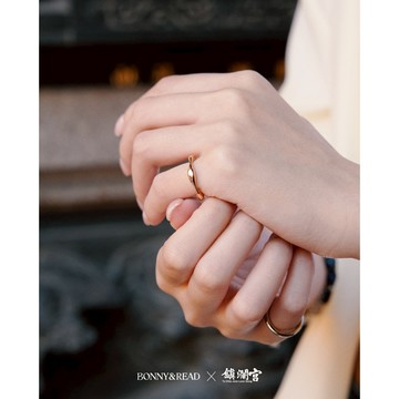 【Bonny & Read】[大甲鎮瀾宮聯名] [鋼飾] 開運尾戒 銀色 7 size 防小人 招好運【全現貨賣場】