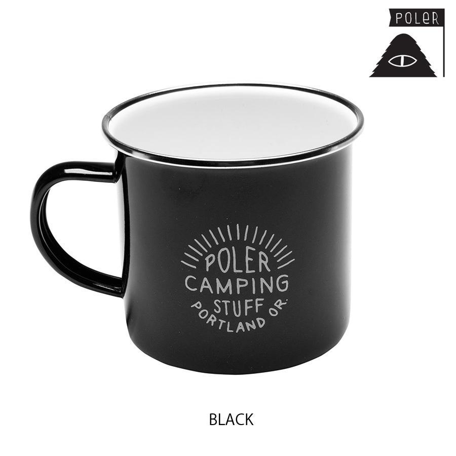 POLER　POLER CAMP MUG　ポーラー　マグカップ　ホーローマグ　陶磁器エナメル　ステンレス　キャンプ用品　正規取扱店