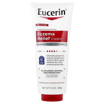 Eucerin, 溼疹緩解膏，無香，14 盎司（396 克）