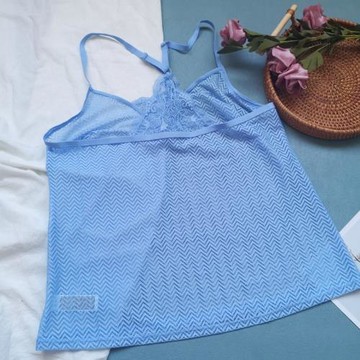 小芬內衣性感誘惑吊帶鏤空無袖純色大氣精致透明蕾絲面料透氣夏季