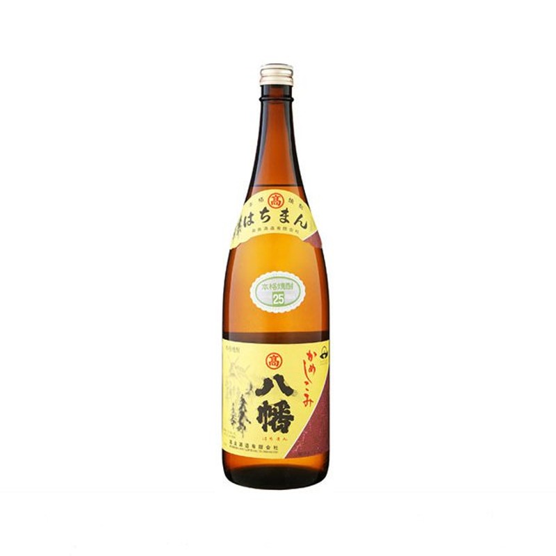 八幡 高良酒造 芋焼酎 鹿児島県南九州市川辺 25度 1800ml