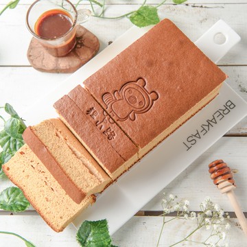 【狸小路】長條焦糖初雪蛋糕