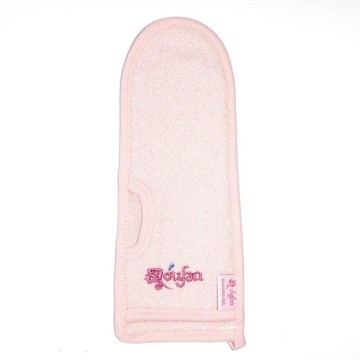 Oufan 海洋彩色手套毛巾  1組  1入  粉色