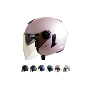GP-5 【iMini】233素色隱藏式墨片3/4罩 (成人機車通勤安全帽3/4罩GOGORO)