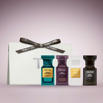 新品上市【TOM FORD】私人調香系列 奢華探索香氛禮盒 4ML X 4 暖陽橙花 神秘東方 東方旅人 夏日沙灘 | 男生送禮 | 女生送禮 | 香水 | 香氛禮盒