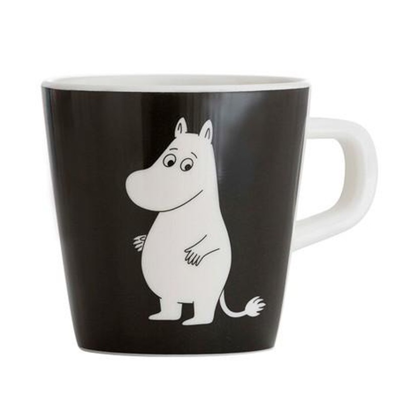 Moomin/ムーミン Ratt Start メラミンカップ ムーミンスイミング ブラック マグカップ キッズ 食器 メラミン食器 メラミン コップ  ムーミン moomin 北欧 | LINEショッピング