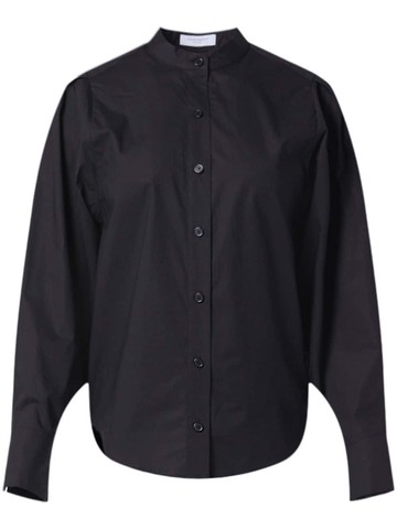 Equipment - long-sleeve cotton shirt - women - Cotton - XS - Black