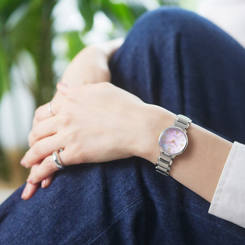 無金利ローン可 シチズン エル CITIZEN L エコドライブ ラウンド  