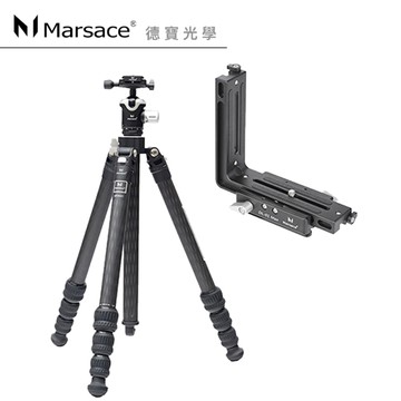 『新品上市』Marsace MT2543T ＋ DL-01 Max 套組 二號四節 頂級碳纖維腳架雲台套組