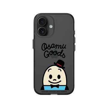iPhone 16 Clear (相機按鈕) 酷墨灰 - OSAMU GOODS - 經典系列-HUMPTY DUMPTY