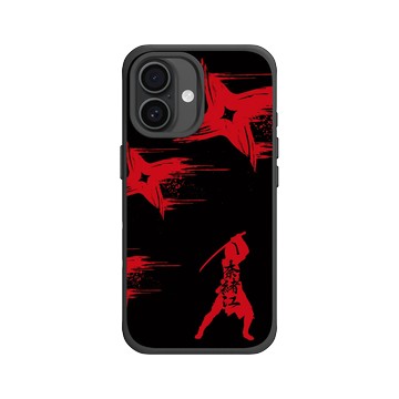 iPhone 16 SolidX 黑 - Assassin's Creed - Assassin's Creed® Shadows - Naoe silhouette
