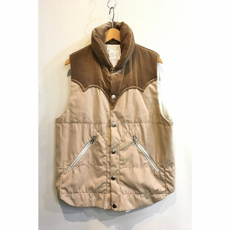 サカイベスト sacai 二子玉) サカイ sacai 18AW コットンライトダウン  