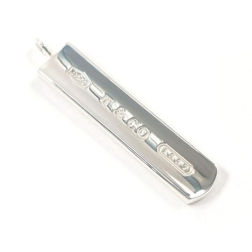 【日本直送 二手美品】蒂芬妮 TIFFANY&Co. 墜飾 1837 Bar 標誌 925 銀 飾品 已重新拋光