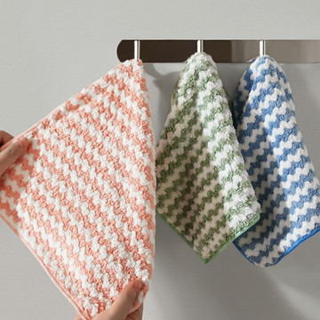 家用抹布洗碗布家務清潔廚房用品去油吸水不掉毛不沾油刷碗巾神器