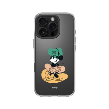 iPhone 16 Pro Clear Case（相機按鈕） 透明 - 迪士尼-米奇 Mickey - 米妮 - 裝扮漂亮