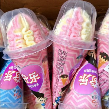 台灣熱賣 棉花糖 零食 冰淇淋棉花糖 棉花糖脆筒 童年 創意甜