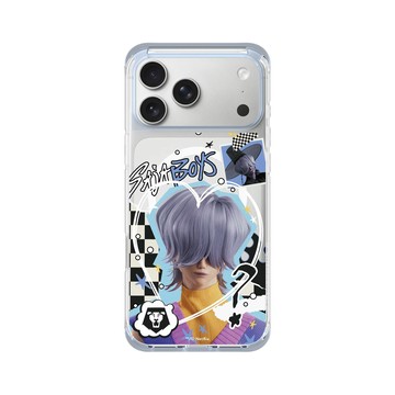 iPhone 17 Pro Max ClearX (MagSafe 兼容) 冰透藍 - Kpop 獵魔女團 - Mystery