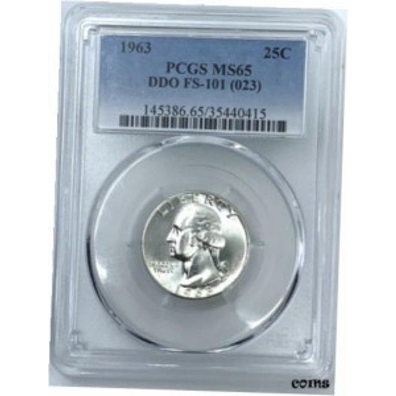 品質保証書付】 アンティークコイン NGC PCGS 1963 DDO FS-101 PCGS