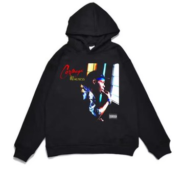 數碼直噴說唱歌手饒舌Cormega嘻哈Cory McKay連帽衛衣寬松外套