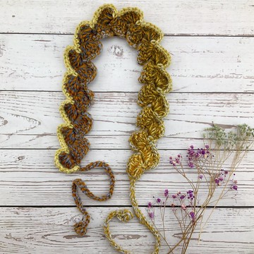 義大利毛線編織髮帶/髮飾/髮箍