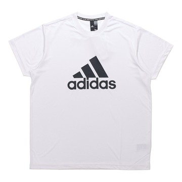 adidas M Mh Bos Tee Training Sports Short Sleeve White